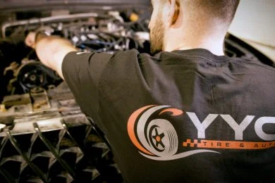 Engine diagnostics at YYC Tire & Auto